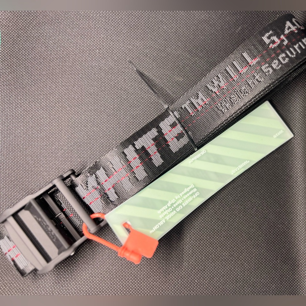 Off-White Industrial Belt (Black)